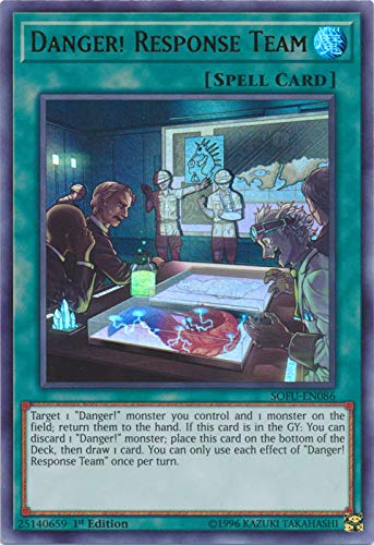 Yu-Gi-Oh! - Danger! Response Team - SOFU-EN086 - Soul Fusion - 1st Edition - Ultra Rare