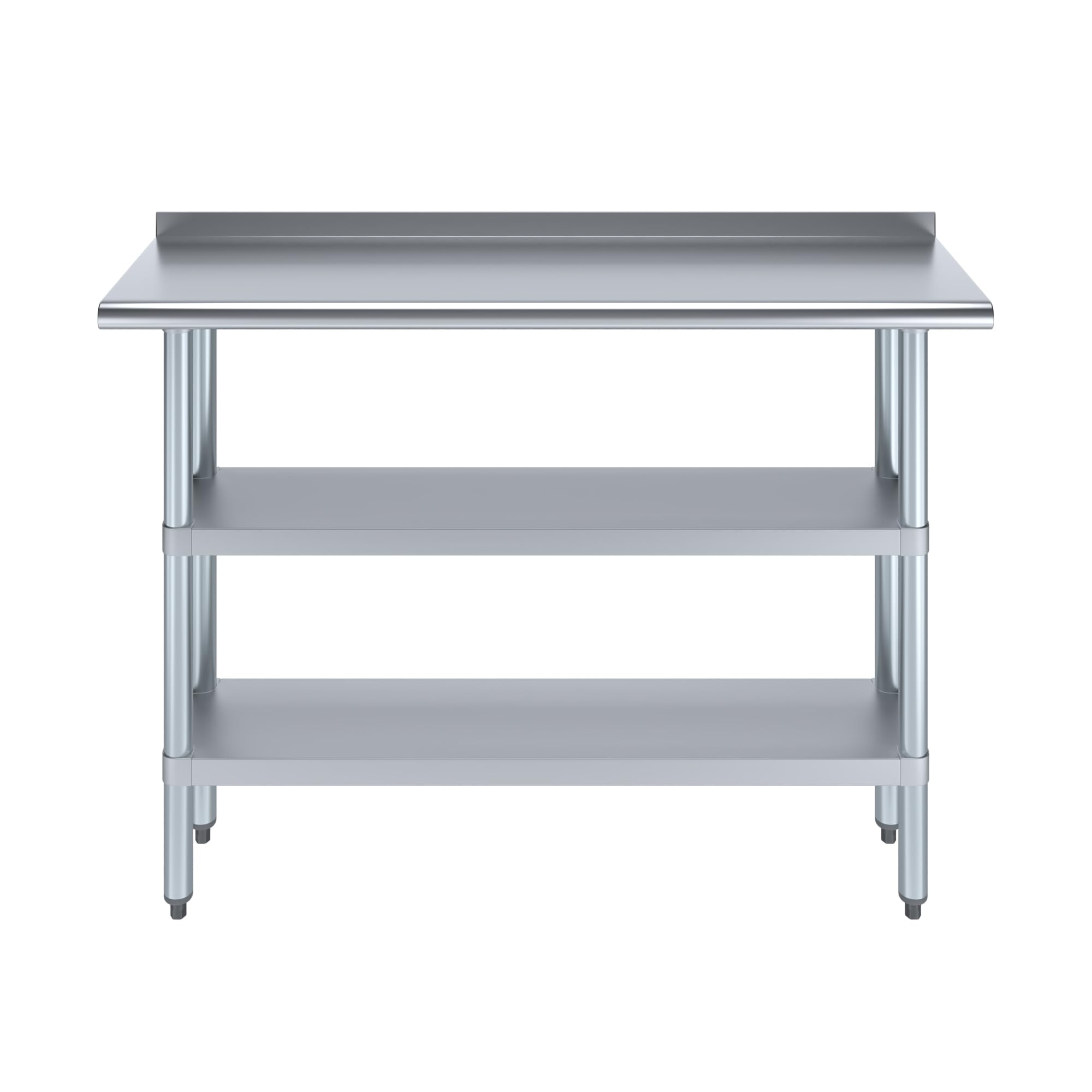 AmGood Stainless Steel Work Table with 1.5