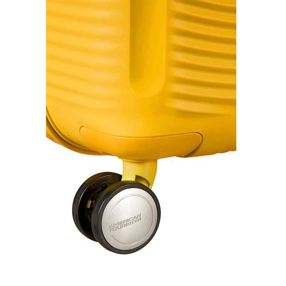 American Tourister Soundbox - Spinner 77/28 Tsa Exp, Valigia Espandibile, L (77 cm - 110 L), Giallo (Golden Yellow)