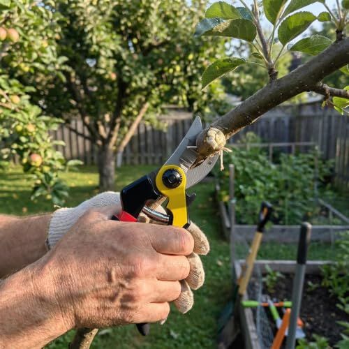 Image of Ultra Sharp Germany Titanium Steel Pruning Shears - Cuts 3X Easier