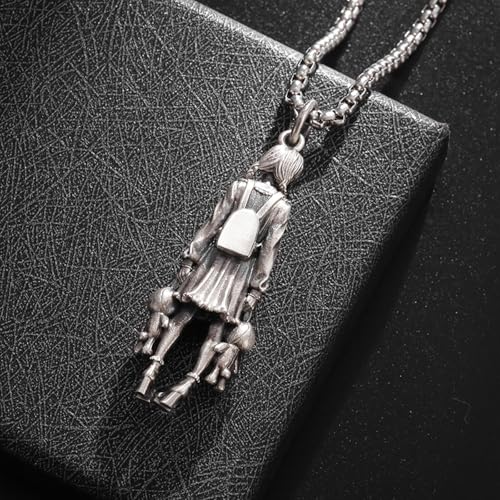 Collier ours rétro aux finitions soignées pour femmes et filles