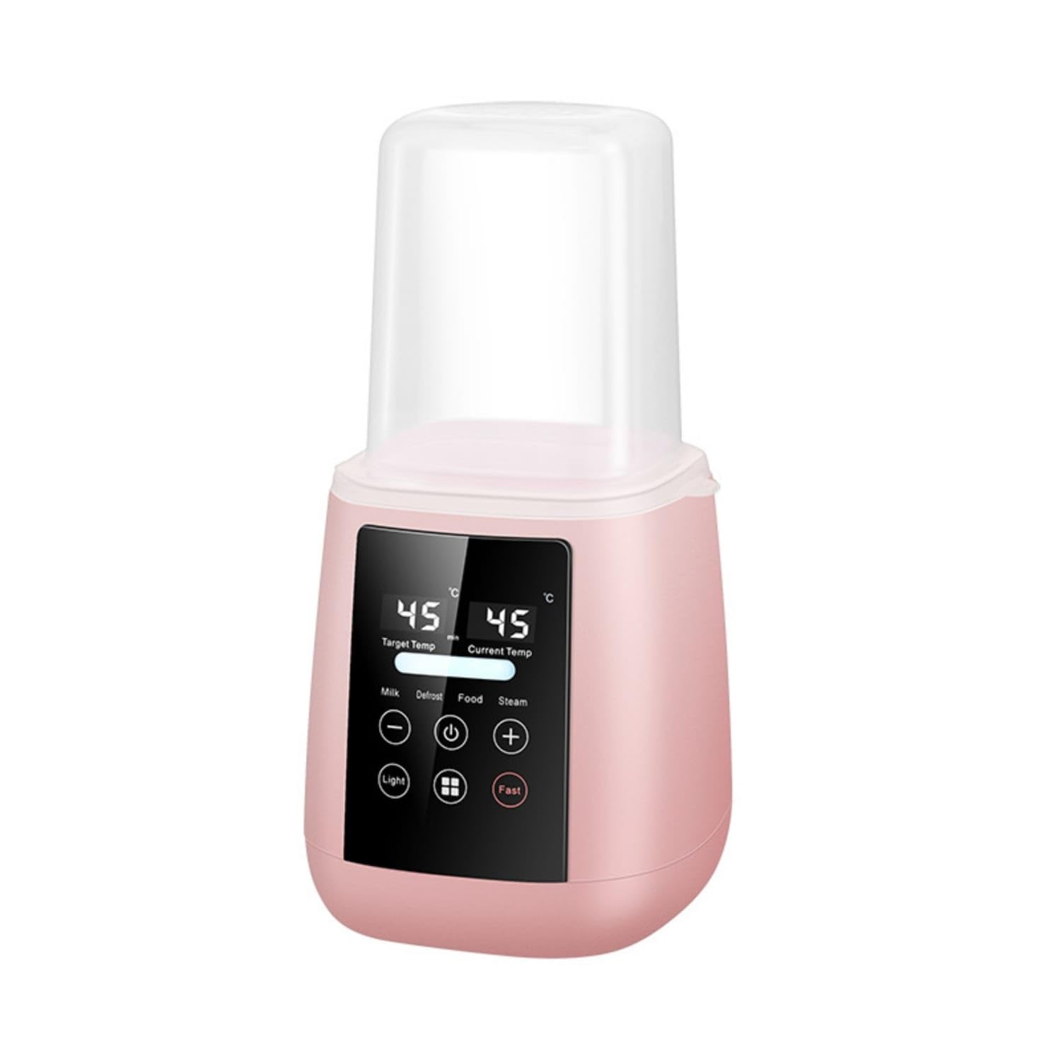 Temperature Control Baby Bottle Warmer Digital Electric Bottle Warmer Fast Heating Multi-Mode for Parents, Newborns, Nursery, Kitchen, Pink, En Au 220V-picture-43