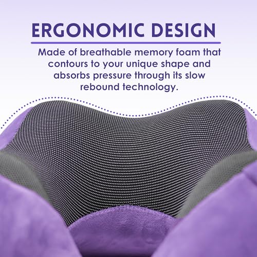 Almohada de espuma viscoelástica firme para cuello miniatura 3