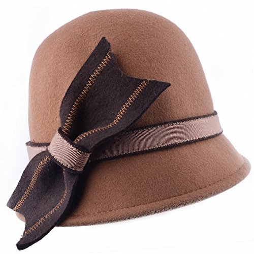 Eden hats - Chapeau melon - Femme Taille Unique - marron - Taille Unique