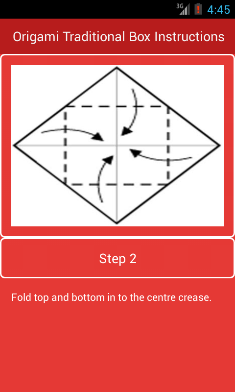 Origami Traditional Box Instructions - App on Amazon Appstore
