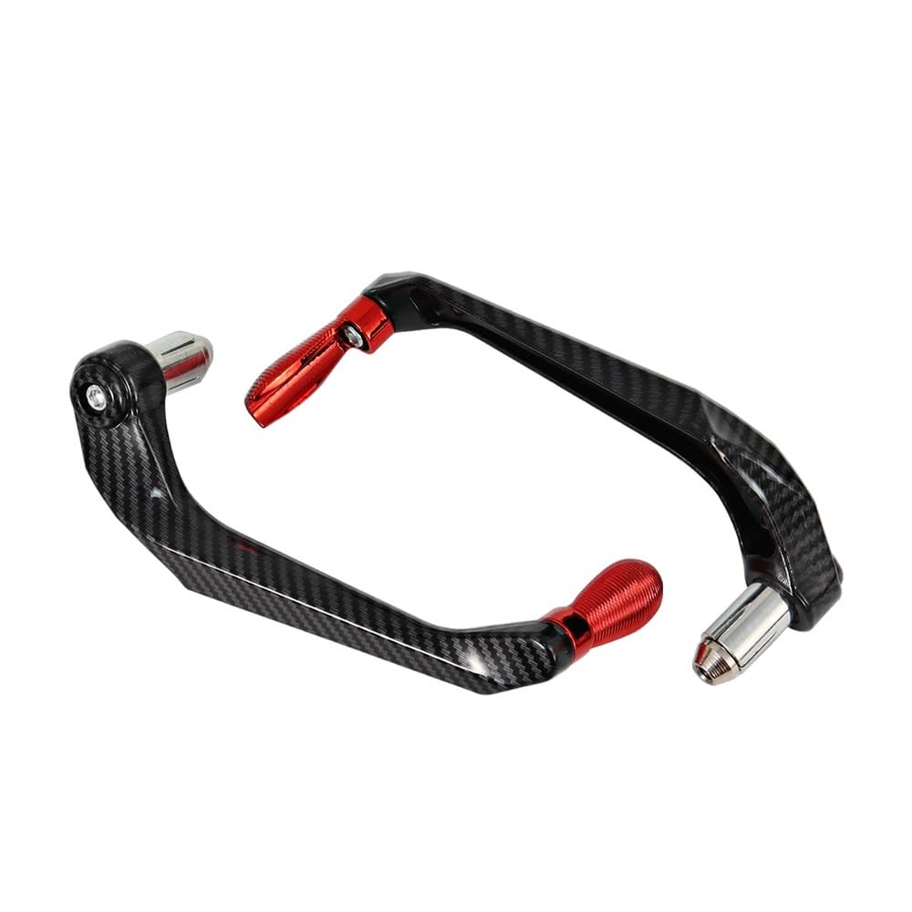 Uniwersalny 7/8" motocyklowy ochraniacz na kierownicę, dźwignia hamulca, osłona sprzęgła, pasuje do skutera, ATV, roweru górskiego, osłona dłoni(B Carbon-Titanium)