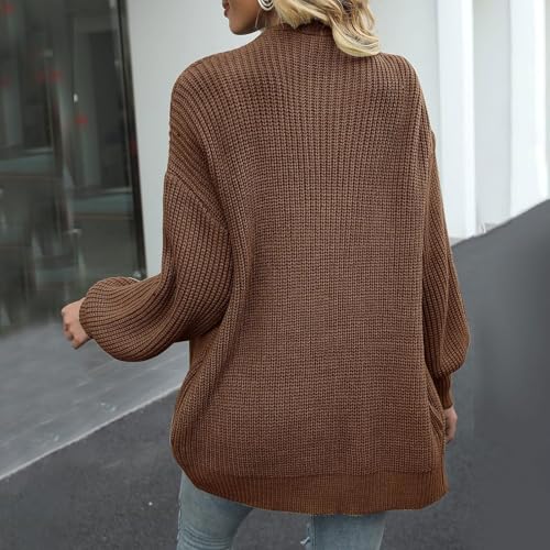 Knit Cardigans for Women Trendy Oversized Sweater Open Front Chunky Cardigan Sweater Cute Comfy Fall Sweaters Y2k Clothes4
