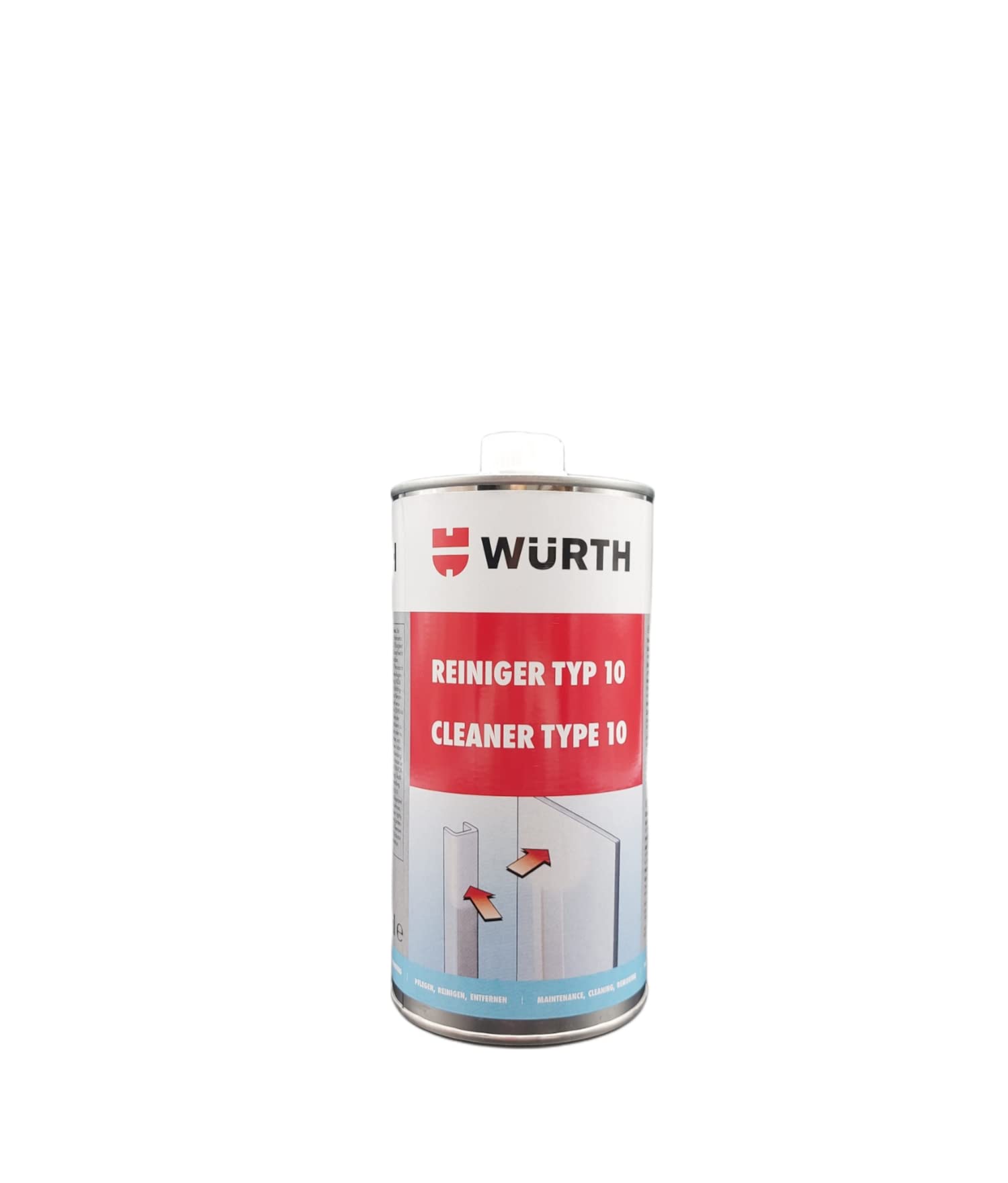 WÜRTH - Nettoyant Plastique PVC 10-PVC-1LTR
