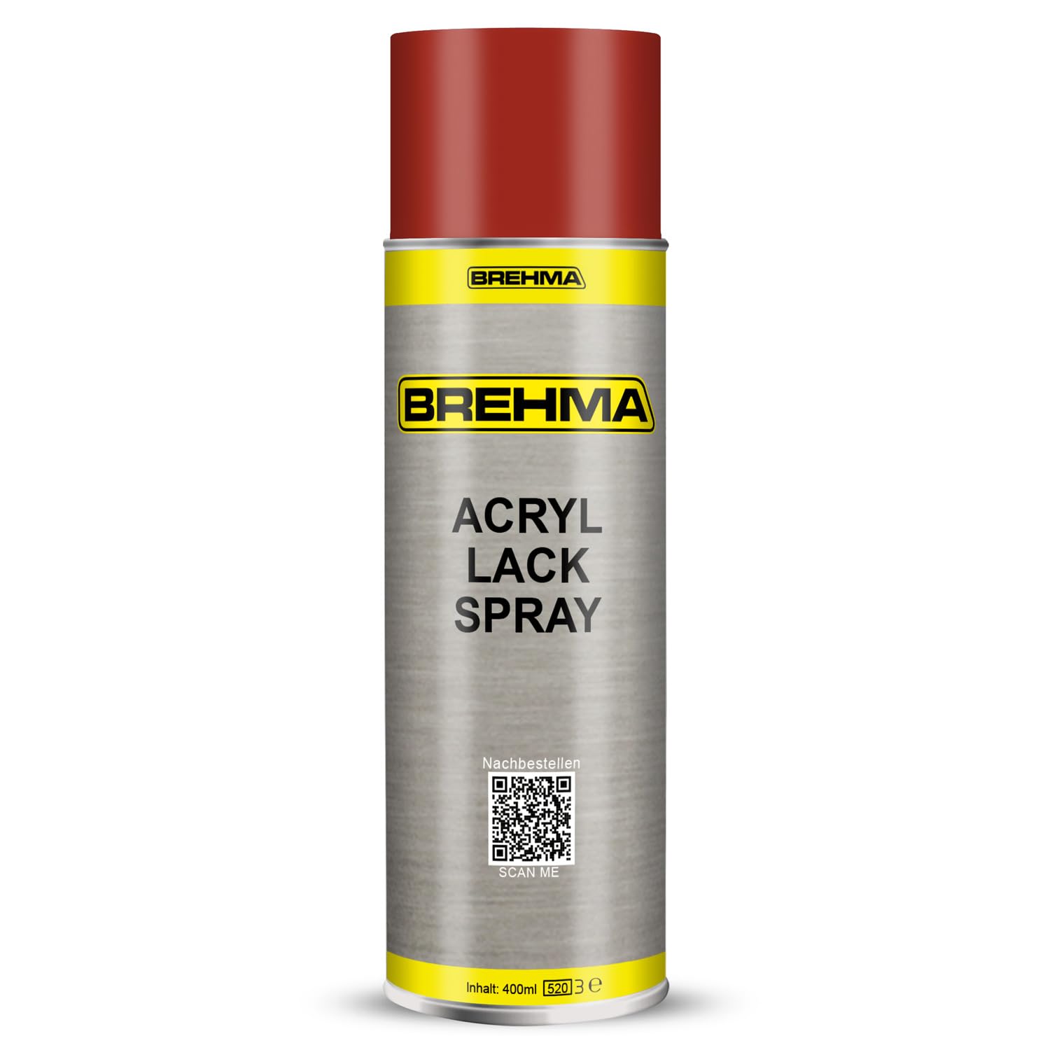 24x Acryl Lackspray Ral 3000 Feuerrot matt Lack Farbe Sprühfarbe 400ml inkl. Griff
