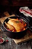 STAUB Cocotte en Fonte Ronde 26 cm, 5,25 L, Noire, Induction - 8