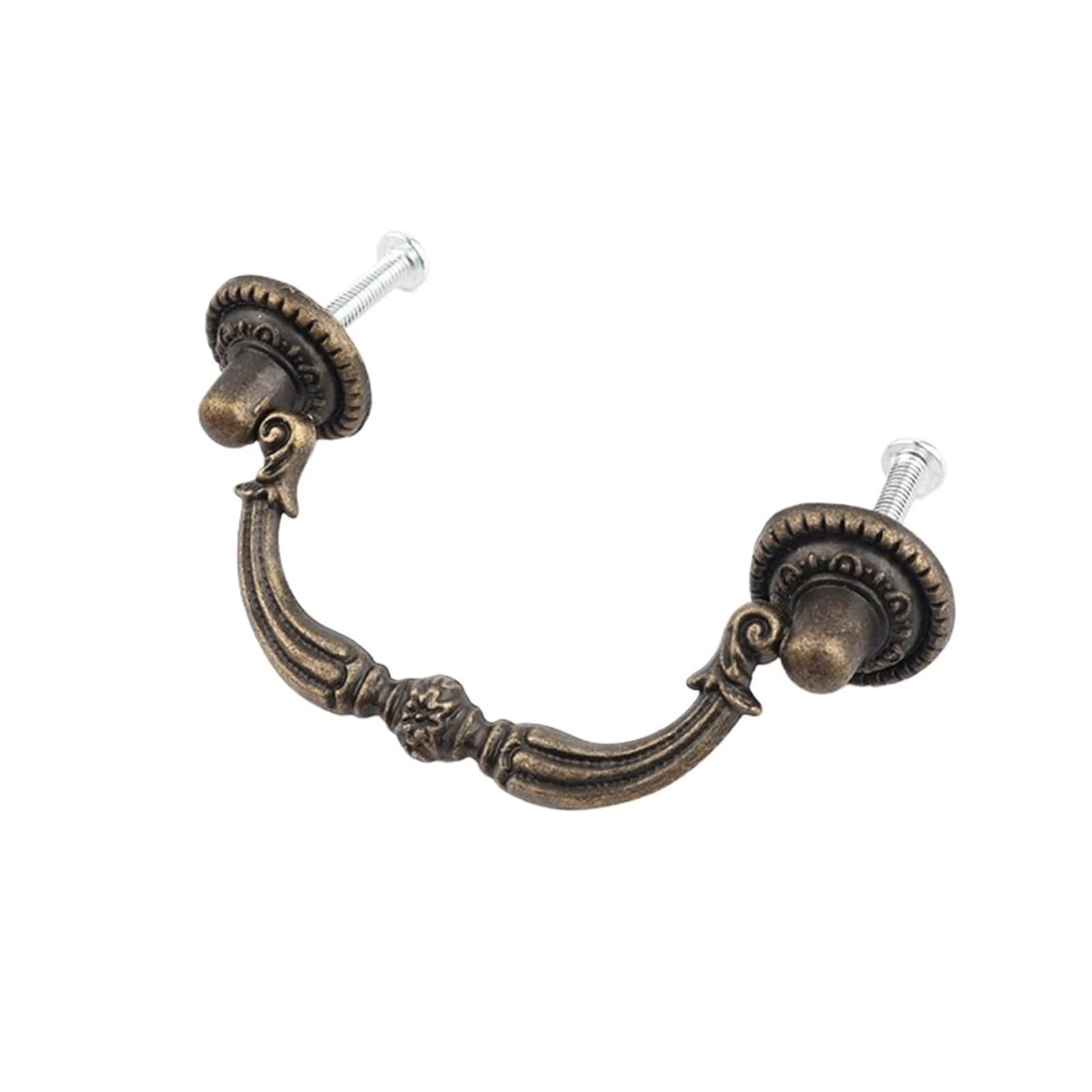 ZHSOAO 2pcs Cabinet Vintage for Drawer Wood Case Dresser Pulls Handles Furniture Knobs Door Handle for Drawers(94x38mm)