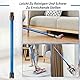 Verlängerungsrohr für Dyson Rohr V11 Kompatibel mit Dyson Saugrohr V15 V 11 V10 V8 V7, Starres Teleskoprohr, V10 Ersatzteile Verlängerungsstange mit Zwei 2-in-1-Bürsten, Blau