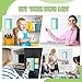 Dry Erase Checklist Board to Do List Memo Boards Slider Schedule Chore Chart DIY Plastic RV Checklist Detachable Daily Checklist with Markers and 3 Erasable Paper for Planning (to Do List, Green)