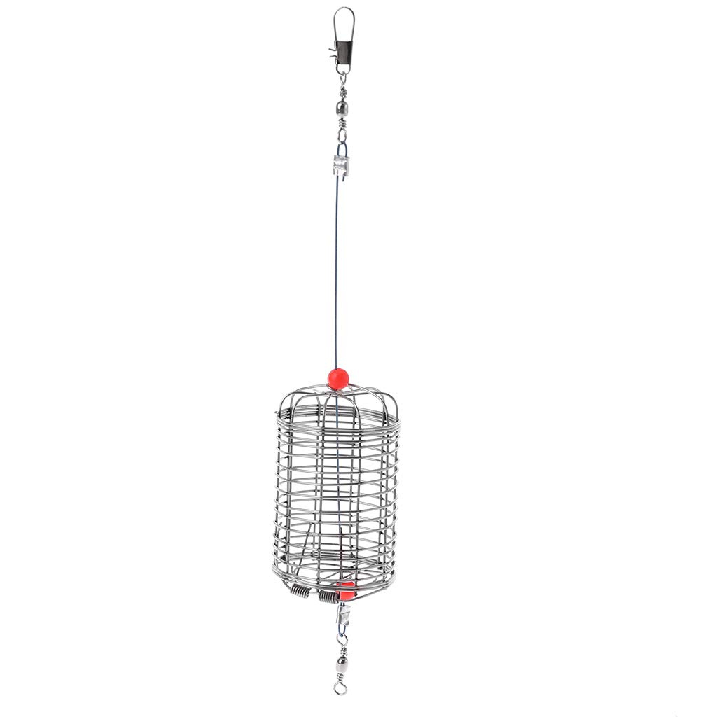 Wowowo As Pictures Shown Aquarium Shrimp Small Bait Feeder Cage Dry Spinach Feeding Basket For Fish Floating Food