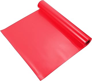 Happyyami Red Stickers Red Stickers Heat Transfer Vinyl Roll Iron on Vinyl Roll Engraving Hot Stamping Film for T Shirts Clothing Bags Fabrics DIY (Red) Inkjet Transfer Paper Inkjet Transfer Paper