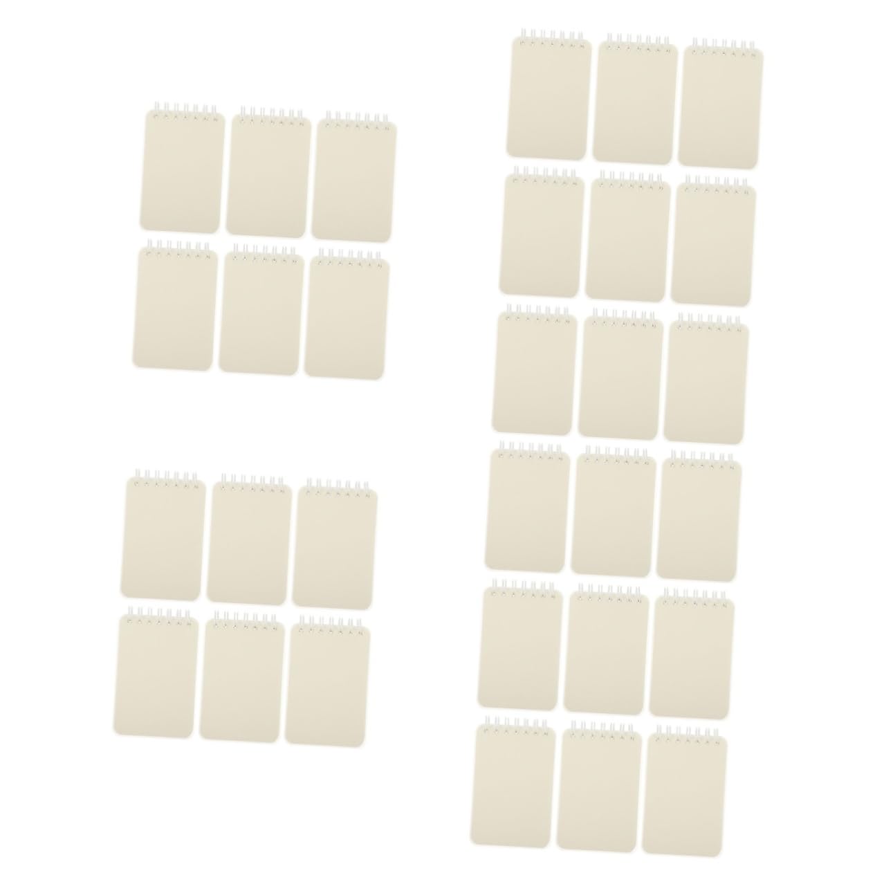 EXCEART 5 Ensembles Livre De Bobine A7 Carnet De Notes Mini Cahier À Spirale Cahiers Pour L'école Cahier De Poche Pour Enfants Collège Petit Bloc-notes De Bureau Blanche Pp 6 Pièces * 5