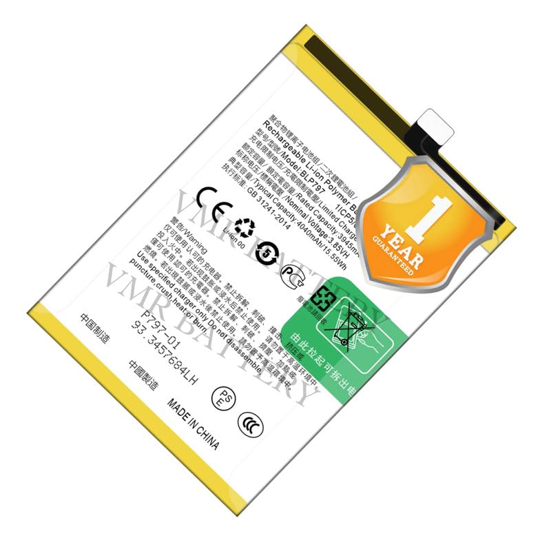 Image of Original BLP797 Battery Compatible for Oppo A72 5G (PDYM20, PDYT20) | Oppo A73 5G (CPH2161) - (4040mAh) - 1 Year Warranty K7