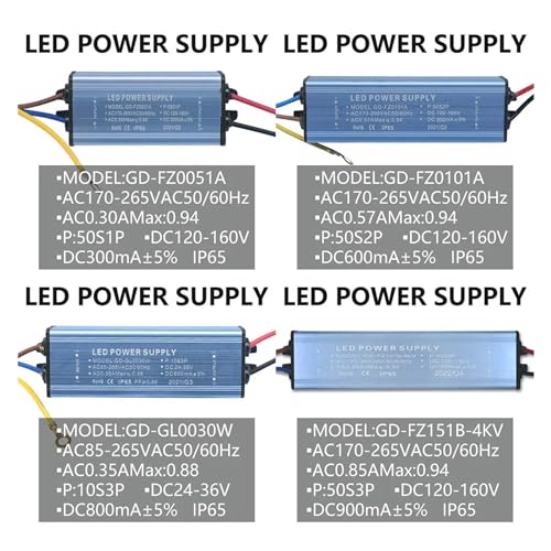 Alimentation LED 100W 600mA transformateur éclairage à courant constant - 3