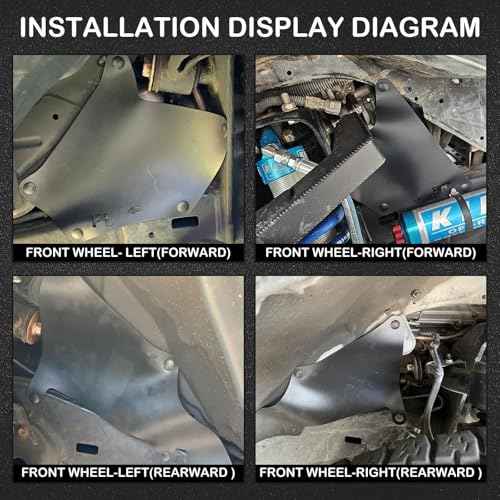 Image of Durable Fender Liners & Splash Guards for Toyota 4Runner (2003-2009), FJ Cruiser, GX460 & Land Cruiser Accessories(2nd 4runer)
