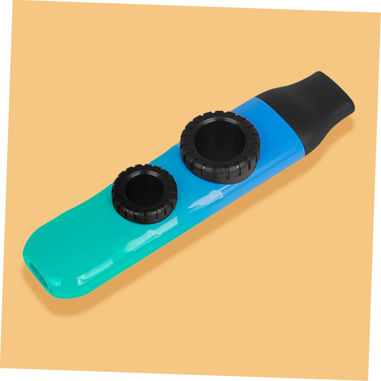 TOYANDONA 4juegos Kazoo Profesional Para Niño Niña y Adultos Doble Agujero Instrumento Musical Para Acompañar Guitarra Ukelele Violín y Piano Diseño Gradiente Fácil De Tocar