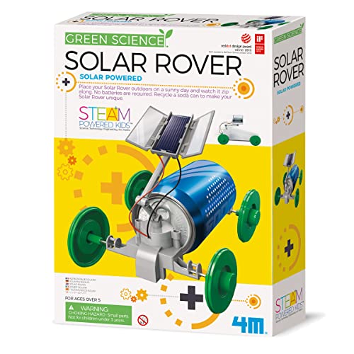 Kidz Labs 4M Solar Rover Green Science, Multicolorido