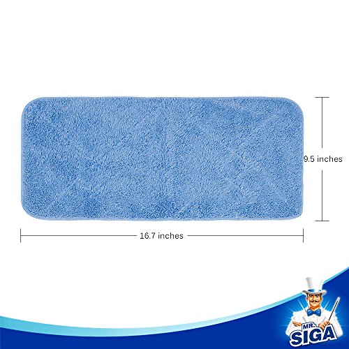 Professional Microfiber Mop Refills, Pack of 3, Size: 42cm X 23cm
