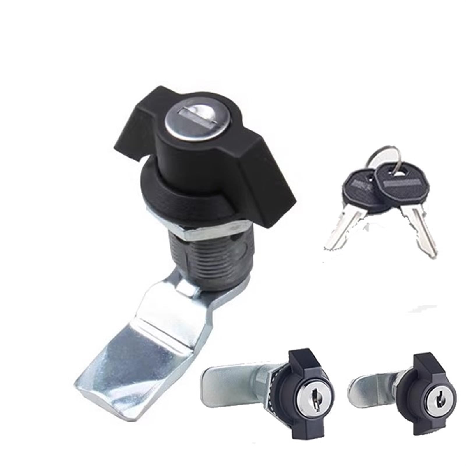 MS408 Cinet Cam Lock with Key for Distribution Box Industrial Cylinder Turn Tongue Fire Hydrant 1Pcs(MS408 2)
