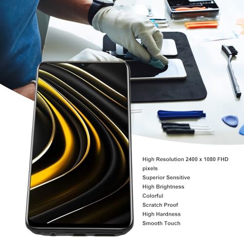Rankomu 6,5" LCD Digitizer för POCO M3 & Redmi Note 9