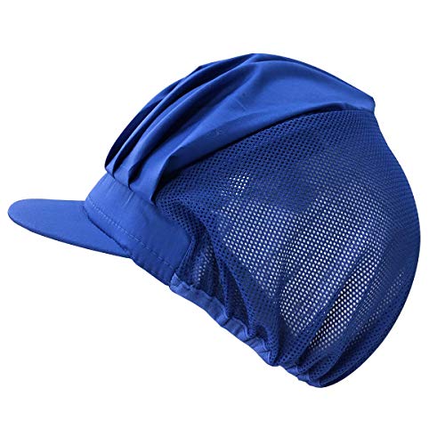 Adjustable Chef Cap Cooking Kitchen Hat Food Service Hair Nets Mesh Brim Reusable Restaurant Vent Beanie
