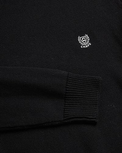 Chaps Men's Sweater - Heavyweight Classic Fit Knitted Cotton Crewneck Pullover Sweater for Men (Sizes: S-2XL)3