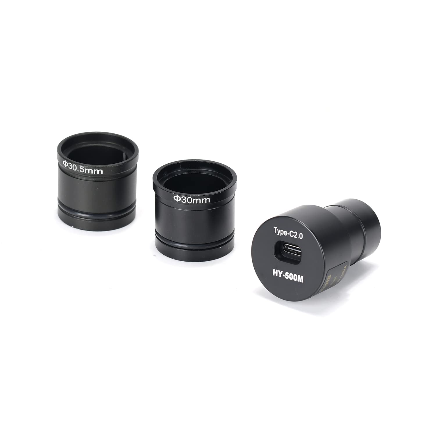 HAYEAR 5MP USB Digitale Microscopio Fotocamera USB Obiettivo Eyepeice Digitale Tpye C USB Videocamera per Sience Education Lab Reserch con Software di Calibrazione Libero