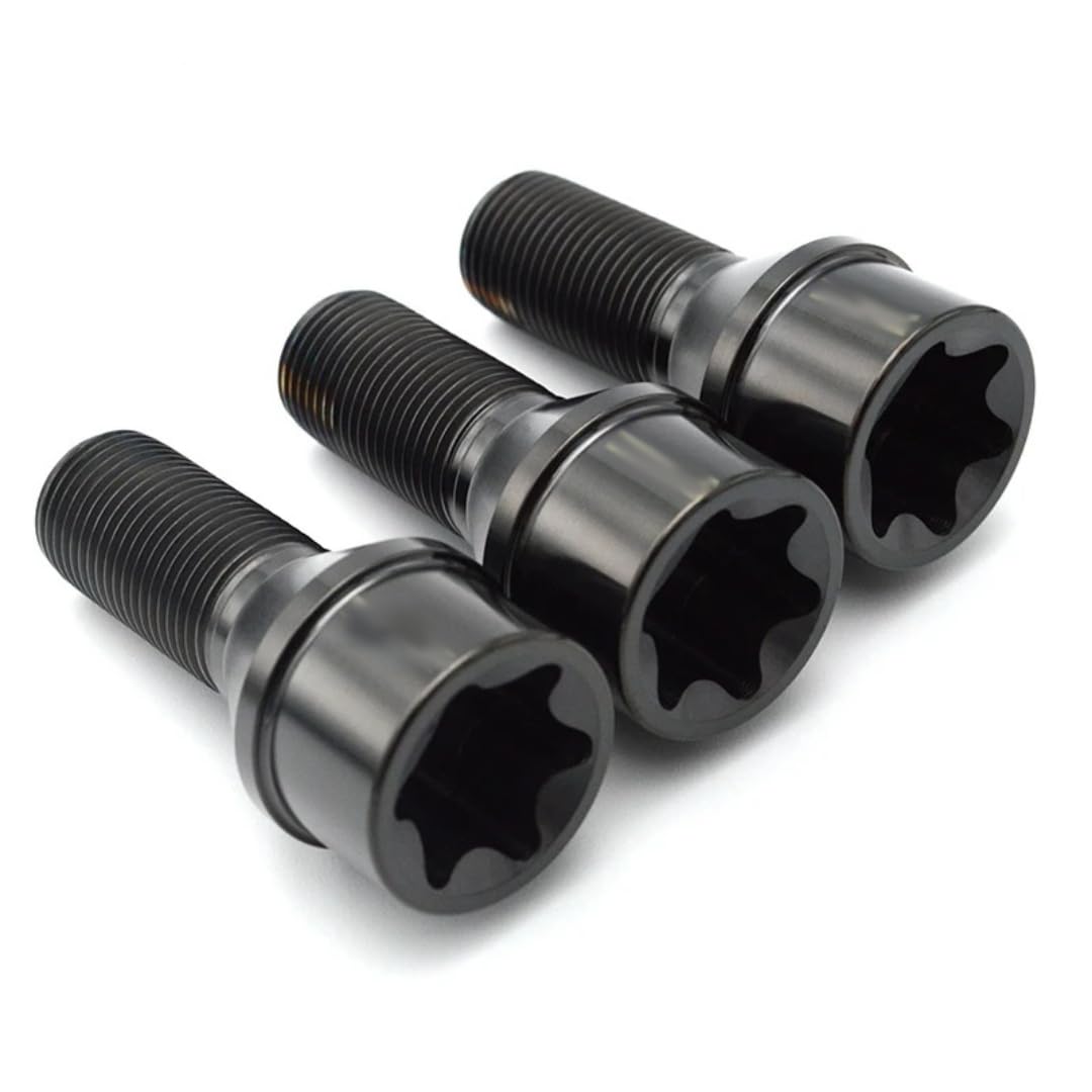 Śruby do Kół dla BMW, dla Mini, Śruba koła z gniazdem stożkowym Torx M14x1,25, tytanowa