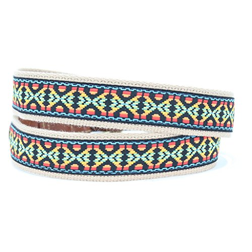 COUNTRY CLUB PREP Guitar Strap Leather Tab Belt2