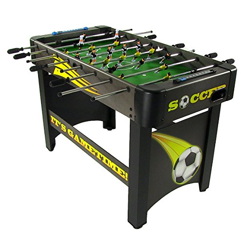 Sunnydaze 48-Inch Indoor Foosball Table - Sports Arcade Table Soccer for Pub, Game Room, Parties, Basement and Table footballn Cave - Indoor Recreational Game Table for Home