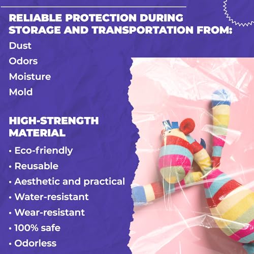 Disposable Drawstring Bags PE 2 Mil with Double Cotton Drawstrings3