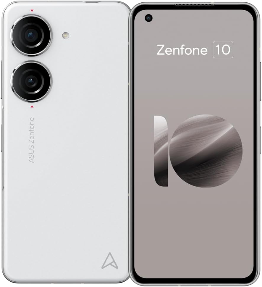 ASUS Zenfone 10 5G 8256 GB comet white Android 13.0 Smartphone