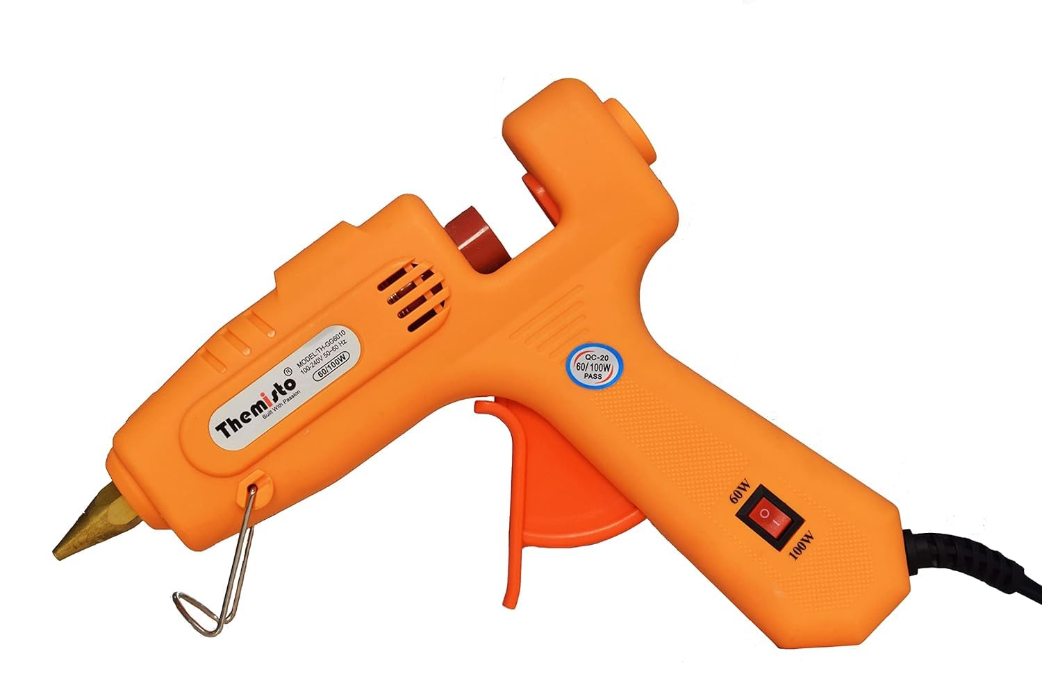 QBM 60W /100 Watt Dual Watt Glue Gun with 5 Milky Glue Stick(Pack of 1 pcs) (B0D9M97P41) Amazon Price History, Amazon Price Tracker