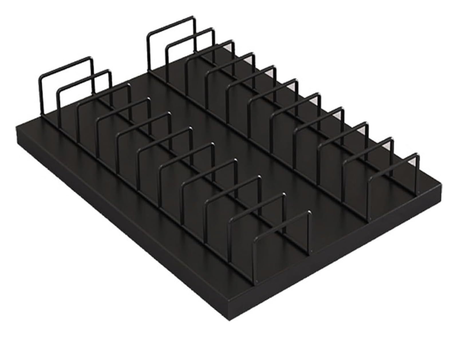 Jkjzsalj Black Tile Sample Display Stand,Floor Tile Display Stand Quartz Stone Marble Sample Storage Rack Ceramic Glass Display Shelf Holder For Retail Store Exhibition Halls,-35X25x10cm