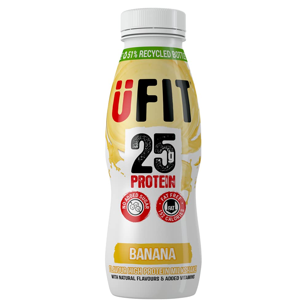 Ufit Protein Drink Banana 330ml