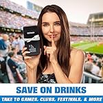 GoPong Power Bank Flask (8 oz) - Hidden Alcohol Travel Flask – Secret Liquor Container for Beaches, Cruises, and Sports Events – Includes Funnel & Spout - Image 2