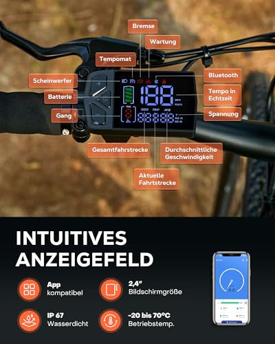CO-Z 750 W 250 W middenmotor elektrische fiets midden motor ombouwset voor e-bike met digitaal display en draaimomentsensor, geschikt voor binnenlager 68-73 mm Mountain Road en City Bike - Afbeelding 6