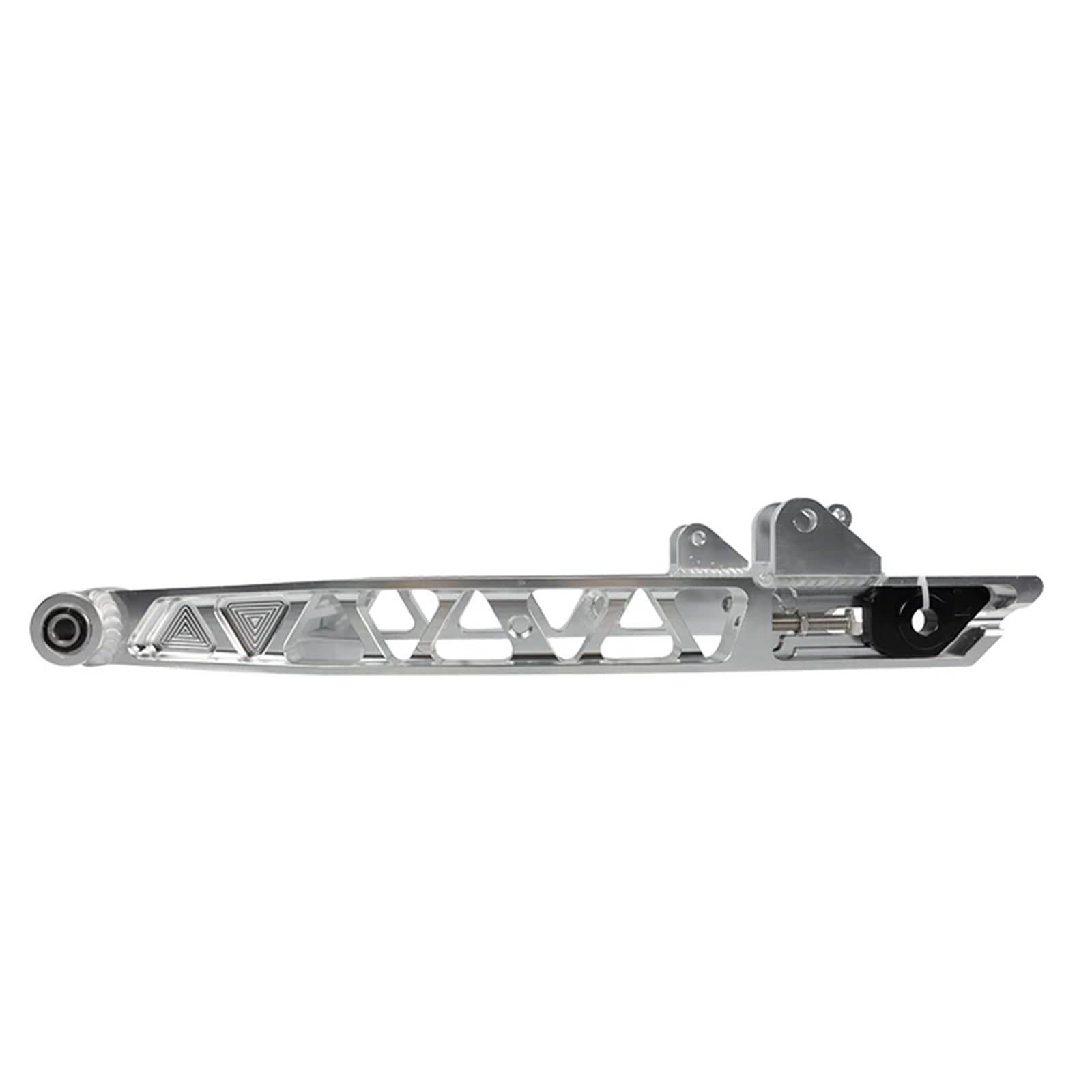 szpule motocykla wahacz Motocykl Jednostronny Wahacz Zmodyfikowany Tylny Płaski Widelec Wahacz Aluminiowy Stop wahacza wahacz(Silver)