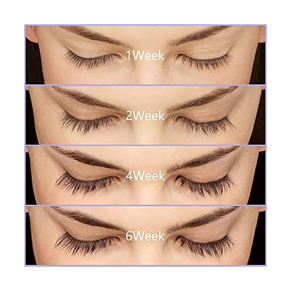 YEALIR Eyelash Growth Serum, Eyebrow Growth Enhancer,Lash Nourish Growth Serum 6ML & Eyelash Cleanser 60ML Kit, Lash Serum for Longer Fuller Eyelashes and Brows with Natural Extract