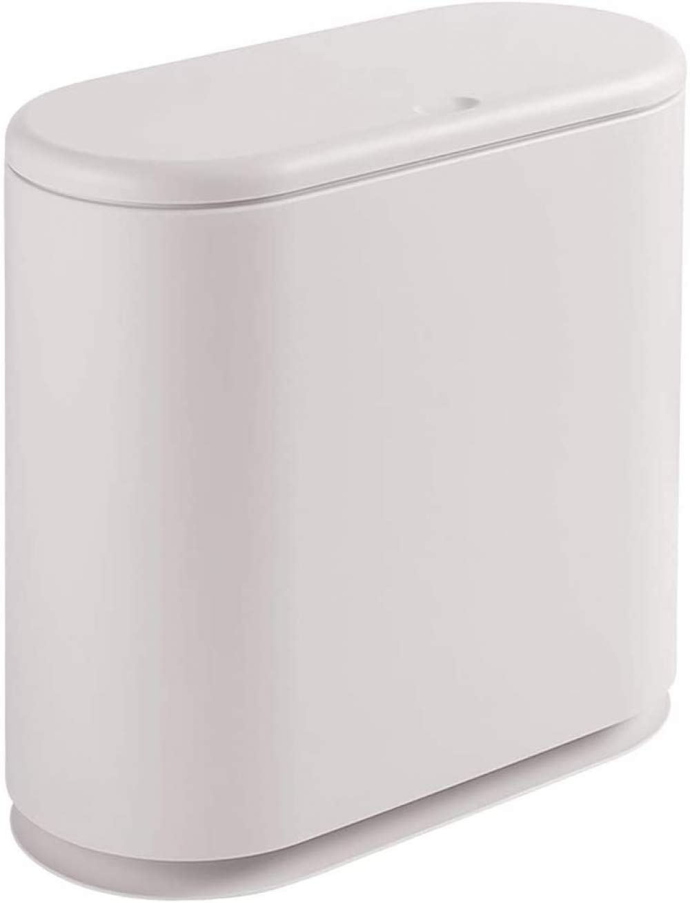 CLQ Clamshell plastic ultra-thin household oval trash can
