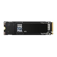 Samsung Memorie MZ-V9S4T0BW 990 EVO Plus SSD Interno da 4TB, PCIe Gen 4.0 x4 / 5.0 x2 NVMe 2.0