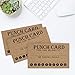 50 Rewards Punch Cards - Incentive Cards for Kids, Students, Teachers, Business & Classroom Rewards