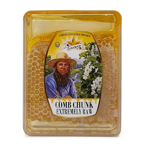 Miel en panal cruda y pura Goshen Amish 400 g