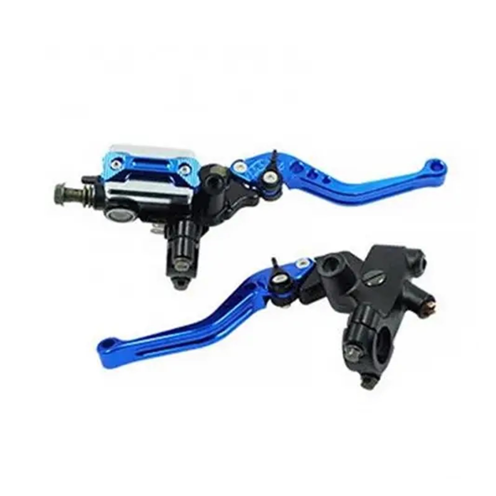 WKDYRIWO 2Pcs 22mm CNC Hydraulic Disc Brake Upper Pump Motorcycle Clutch Handbrake Levers Lever Motorcycle Brake Clutch Levers
