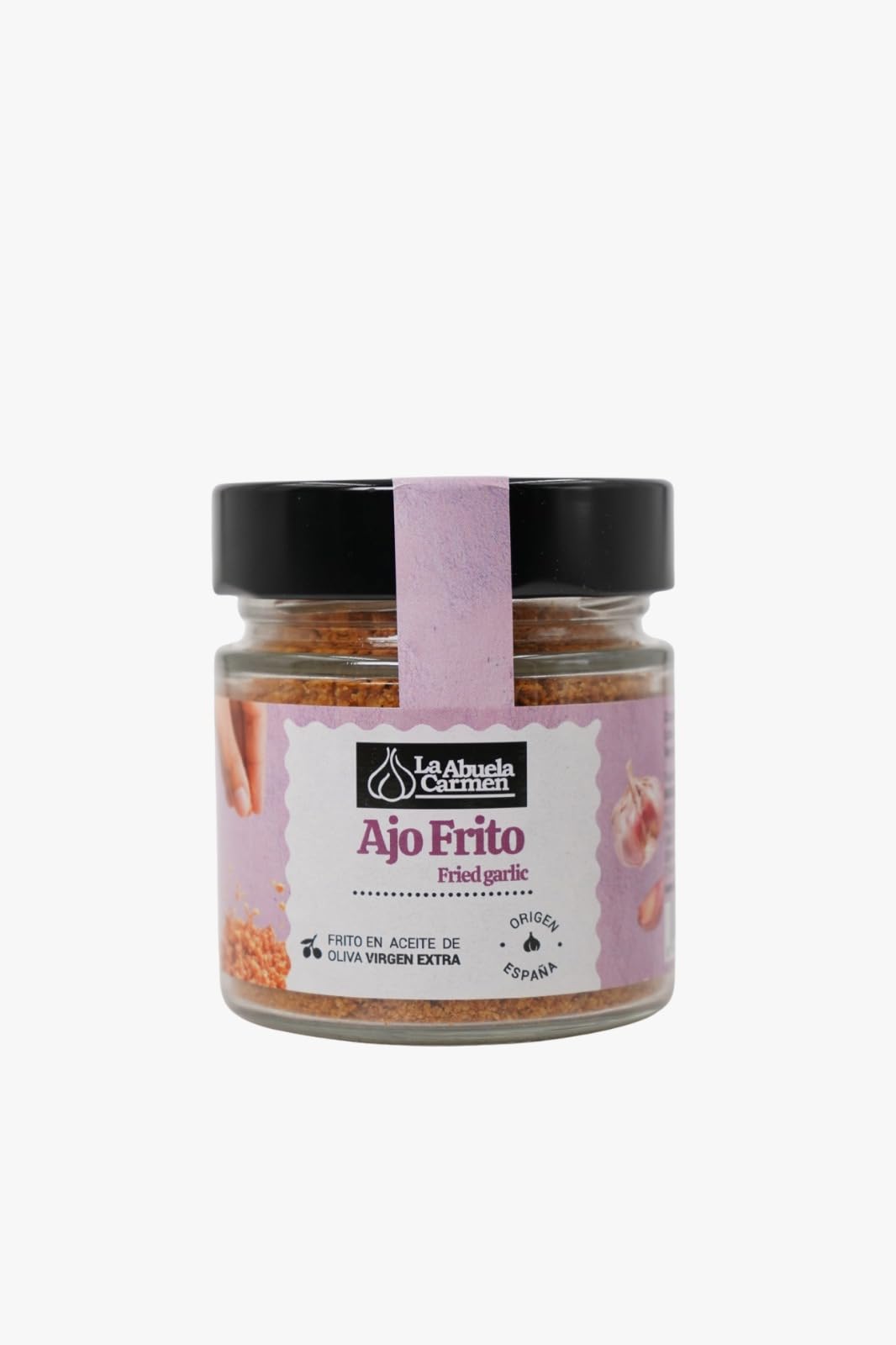 La Abuela Carmen - Ajo Frito Picado | 500 g | Ajos y aceite de oliva.
