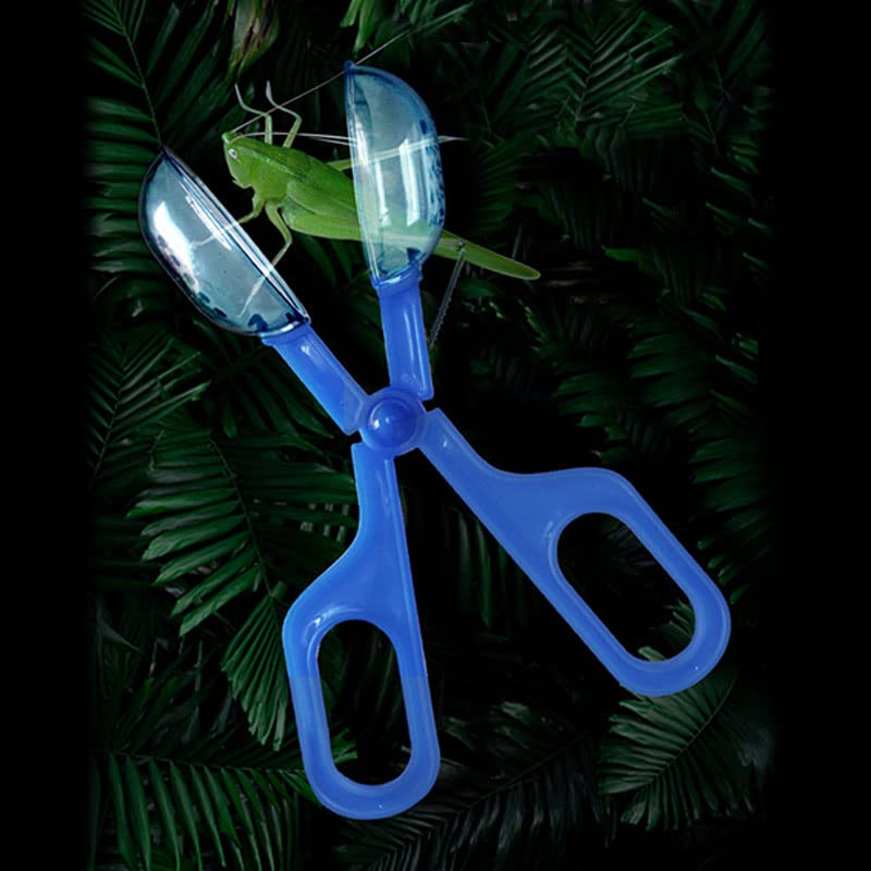 Image of Ximimark 3 pcs Classic Aquarium Litter Blue Clear Reptile Poop Clamp Tool Kit New